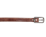 Load image into Gallery viewer, RL Crackle Leather Slimline Belt 25MM - WALLETSNBAGS