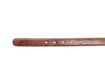 Load image into Gallery viewer, RL Crackle Leather Slimline Belt 25MM - WALLETSNBAGS