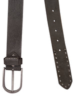 Load image into Gallery viewer, RL Crackle Hand stitch Casual Leather Belt - WALLETSNBAGS