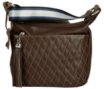 Load image into Gallery viewer, RL Daisy Quilted Leather Ladies Handbag - WALLETSNBAGS