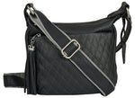 Load image into Gallery viewer, RL Daisy Quilted Leather Ladies Handbag - WALLETSNBAGS