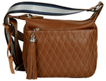 Load image into Gallery viewer, RL Daisy Quilted Leather Ladies Handbag - WALLETSNBAGS