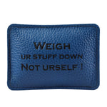 Load image into Gallery viewer, Leather Pillow Paper Weight for office - WALLETSNBAGS