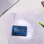 Load image into Gallery viewer, Leather Pillow Paper Weight for office - WALLETSNBAGS
