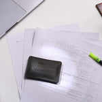 Load image into Gallery viewer, Leather Pillow Paper Weight for office - WALLETSNBAGS