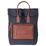Load image into Gallery viewer, Astro Waxed Canvas Leather Haversack - WALLETSNBAGS