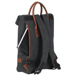 Load image into Gallery viewer, Astro Waxed Canvas Leather Haversack - WALLETSNBAGS
