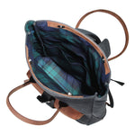Load image into Gallery viewer, Astro Waxed Canvas Leather Haversack - WALLETSNBAGS