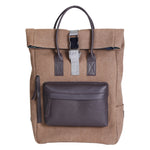 Load image into Gallery viewer, Astro Waxed Canvas Leather Haversack - WALLETSNBAGS