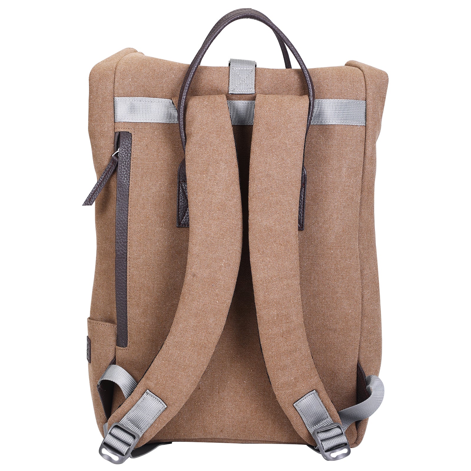 Astro Waxed Canvas Leather Haversack - WALLETSNBAGS