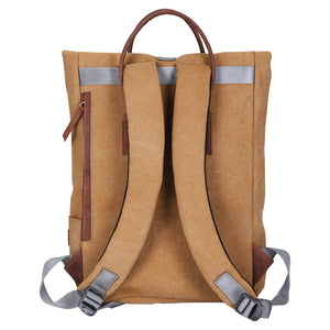 Astro Waxed Canvas Leather Haversack - WALLETSNBAGS