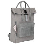 Load image into Gallery viewer, Astro Waxed Canvas Leather Haversack - WALLETSNBAGS

