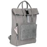 Load image into Gallery viewer, Astro Waxed Canvas Leather Haversack - WALLETSNBAGS