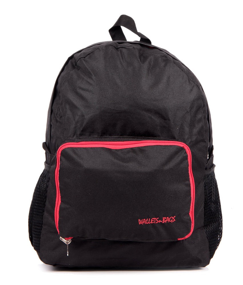 RL Checker Foldable Backpack - Walletsnbags