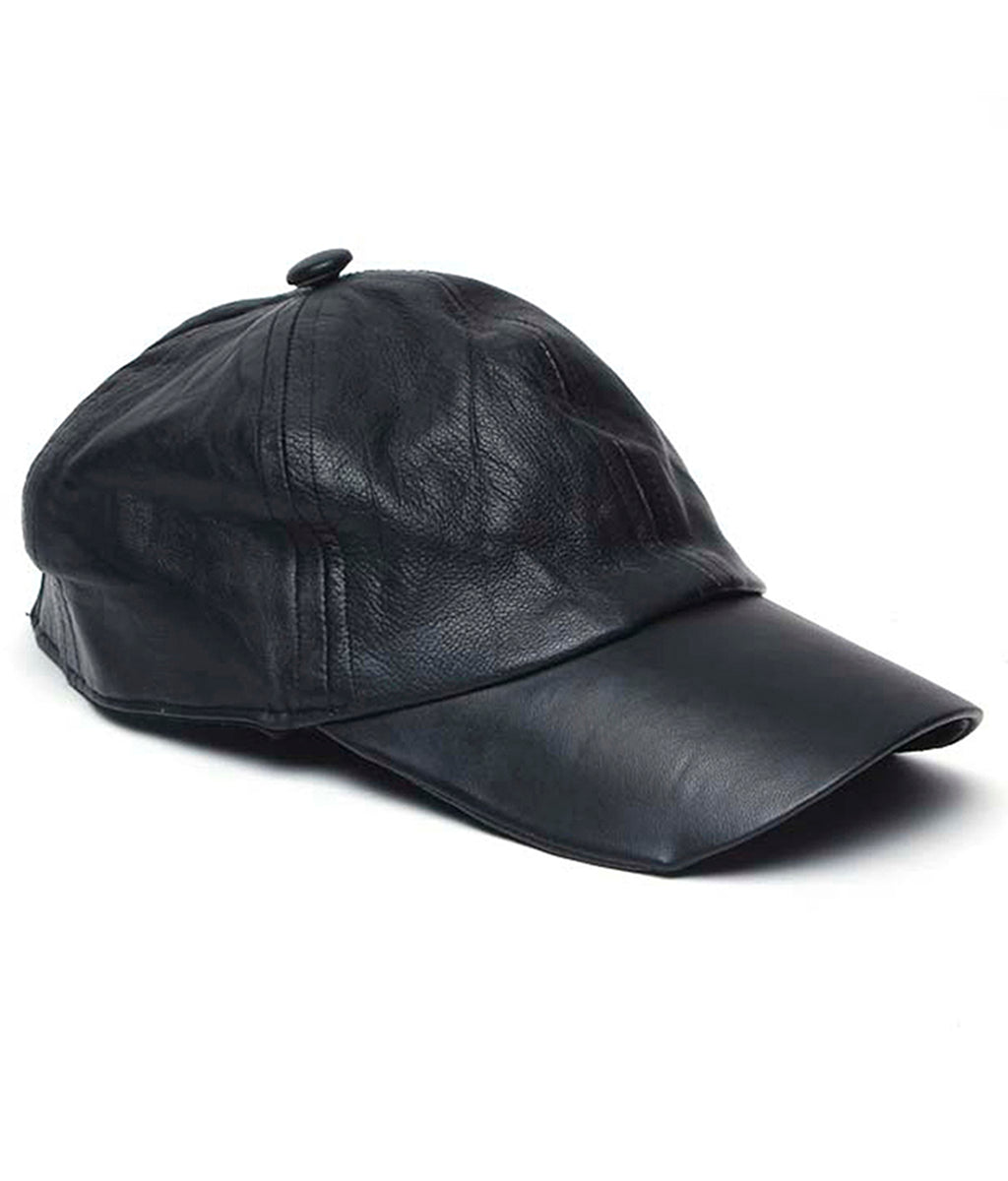 RL Leather Cap / Baseball Cap - [walletsnbags_name]