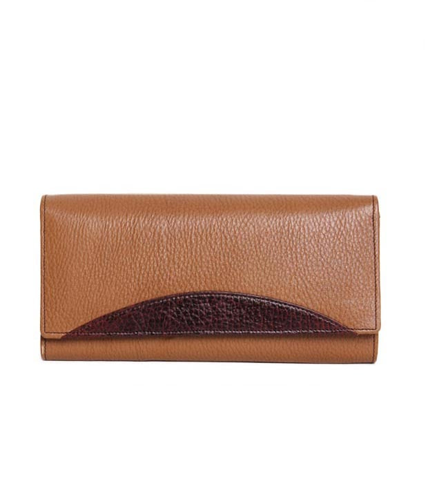 RL Ladies Mobile Leather Wallet - WALLETSNBAGS