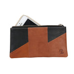 Load image into Gallery viewer, RL Wristlet Leather Ladies Wallet Purse Coin Pouch - WALLETSNBAGS