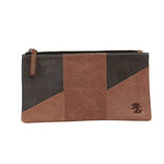 Load image into Gallery viewer, RL Wristlet Leather Ladies Wallet Purse Coin Pouch - WALLETSNBAGS