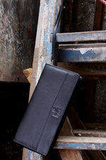 Load image into Gallery viewer, RL Leather Full Zip Passport & Ticket Holder/document holder - WALLETSNBAGS