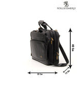 Load image into Gallery viewer, RL Leather Laptop Messenger Office 16inch Bag for Men - WALLETSNBAGS