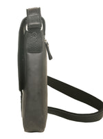 Load image into Gallery viewer, RL Meraki Waterproof Coated Canvas and Leather Sling Cross Body Bag - WALLETSNBAGS