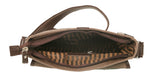 Load image into Gallery viewer, RL Meraki Waterproof Coated Canvas and Leather Sling Cross Body Bag - WALLETSNBAGS