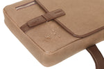 Load image into Gallery viewer, RL Meraki Waterproof Coated Canvas and Leather Sling Cross Body Bag - WALLETSNBAGS