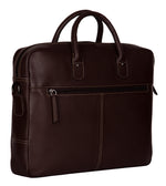 Load image into Gallery viewer, RL Oliver Mens Leather Business Briefcase Messenger - WALLETSNBAGS