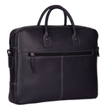 Load image into Gallery viewer, RL Oliver Mens Leather Business Briefcase Messenger - WALLETSNBAGS