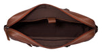 Load image into Gallery viewer, RL Oliver Mens Leather Business Briefcase Messenger - WALLETSNBAGS
