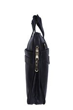 Load image into Gallery viewer, Vegan leather expandable slim laptop bag - Walletsnbags