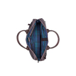 Load image into Gallery viewer, Esquire Laptop Leather Messenger Bag
