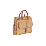 Load image into Gallery viewer, Esquire Laptop Coated Canvas Leather Messenger Bag - Walletsnbags