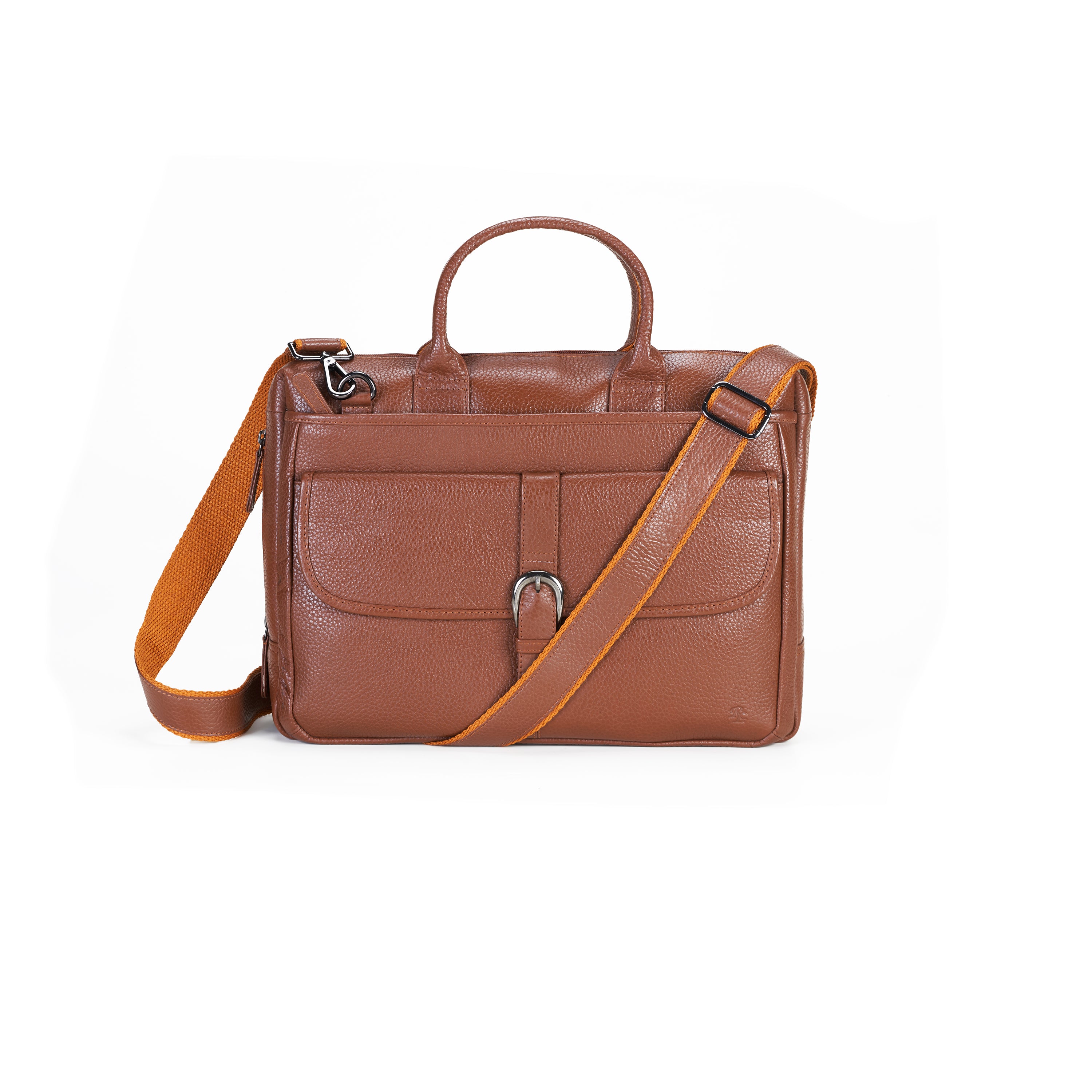 Esquire Laptop Leather Messenger Bag