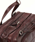 Load image into Gallery viewer, RL Full Zip Expandable Leather Messenger Laptop Bags15.6 Inch - WALLETSNBAGS
