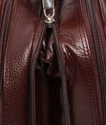 Load image into Gallery viewer, RL Full Zip Expandable Leather Messenger Laptop Bags15.6 Inch - WALLETSNBAGS