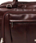 Load image into Gallery viewer, RL Full Zip Expandable Leather Messenger Laptop Bags15.6 Inch - WALLETSNBAGS