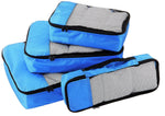 Load image into Gallery viewer, RL Packing cubes organizer for travel//wardrobe storage//cover bag//pouch small medium large set of 4 - Walletsnbags