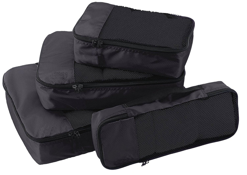 RL Packing cubes organizer for travel//wardrobe storage//cover bag//pouch small medium large set of 4 - Walletsnbags