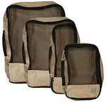 Load image into Gallery viewer, RL Packing cubes organizer for travel//wardrobe storage//cover bag//pouch small medium large set of 4 - Walletsnbags