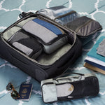 Load image into Gallery viewer, RL Packing cubes organizer for travel//wardrobe storage//cover bag//pouch small medium large set of 4 - Walletsnbags
