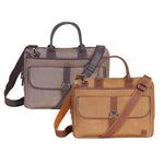 Load image into Gallery viewer, Esquire Laptop Coated Canvas Messenger Bag
