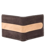 Load image into Gallery viewer, Nubuck Middle Rib Wallet For Men - WALLETSNBAGS