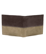Load image into Gallery viewer, Dual Colour Nubuck Leather Mens Wallet - WALLETSNBAGS