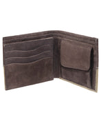 Load image into Gallery viewer, Dual Colour Nubuck Leather Mens Wallet - WALLETSNBAGS