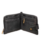 Load image into Gallery viewer, RL Zipper Card Leather Wallet - WALLETSNBAGS