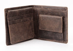 Load image into Gallery viewer, Walletsnbags Liner Leather Mens Wallet Crackle Green/Beige - WALLETSNBAGS