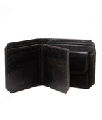 Load image into Gallery viewer, Cross Cut Double Stitch Wallet - WALLETSNBAGS