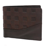 Load image into Gallery viewer, Cross Wave Leather Mens Wallet - WALLETSNBAGS