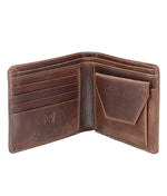Load image into Gallery viewer, RL Genuine Oilpullup Mens Leather Wallet - WALLETSNBAGS